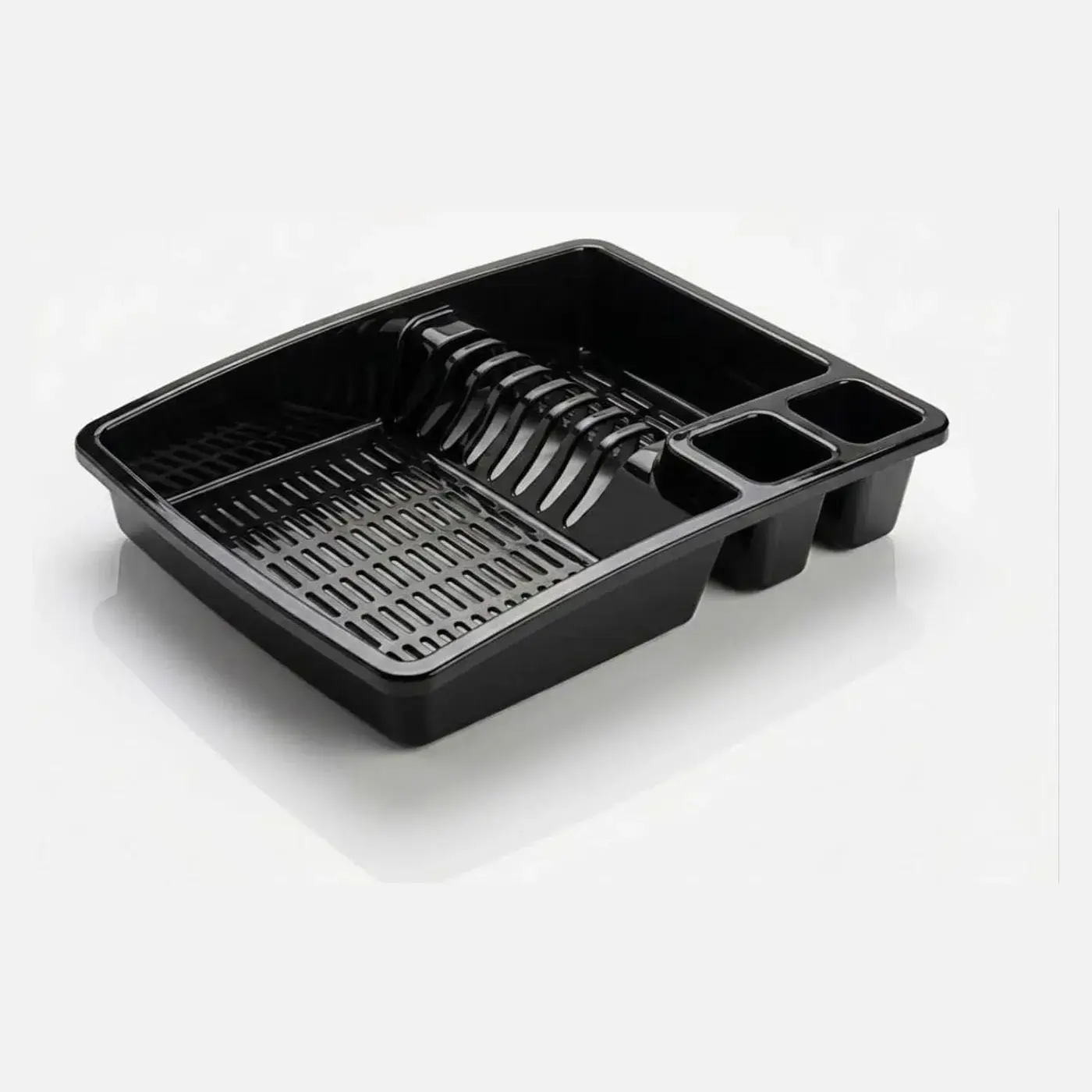 Plastic Dish Drainer with Drip Tray — image 1 of 4