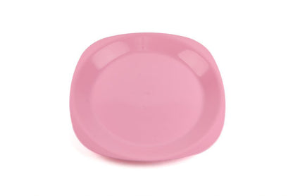 Dinner plates set of 4: durable, reusable, 100% microwave and dishwasher safe