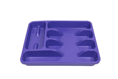 Plastic Kitchen Cutlery Tray Organiser Rack Holder Drawer Insert Tidy Storage