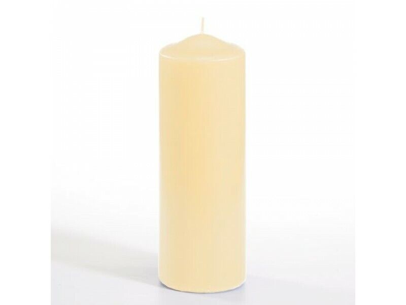 Unscented Pillar Candles - Church Candle Long Burning Hours