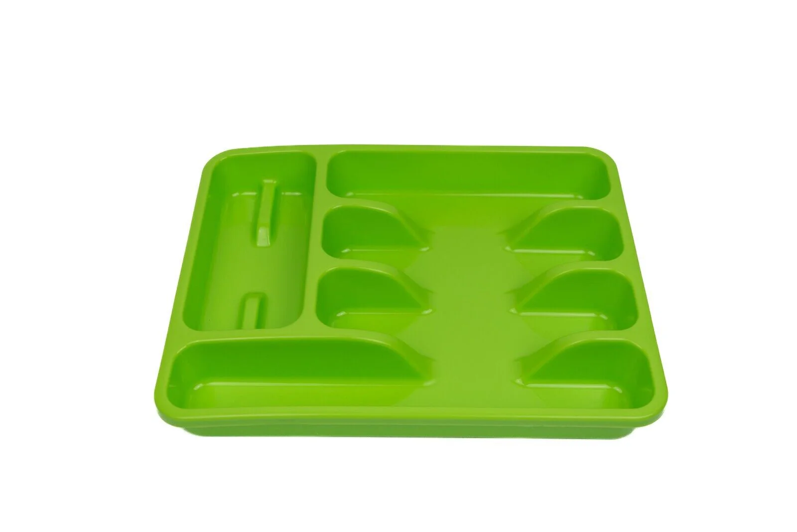 Plastic Kitchen Cutlery Tray Organiser Rack Holder Drawer Insert Tidy Storage - Image 11