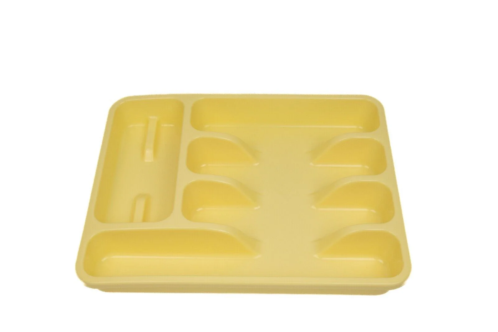 Plastic Kitchen Cutlery Tray Organiser Rack Holder Drawer Insert Tidy Storage - Image 9
